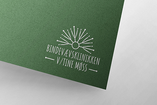 Bindevævsklinikken – logo, visitkort, hjemmeside