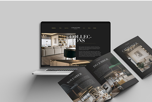 Collectors Luxury – logo, hjemmeside, katalog