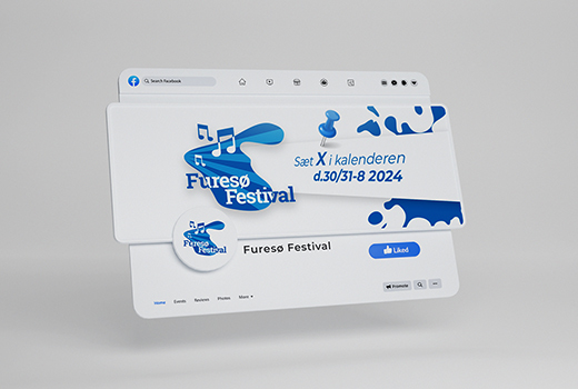 Furesø Festival – hjemmeside, sociale medier, markedsføring